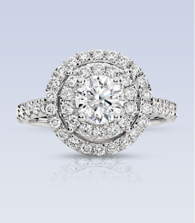 Halo Diamond Rings At Suzy's Fine Jewellery